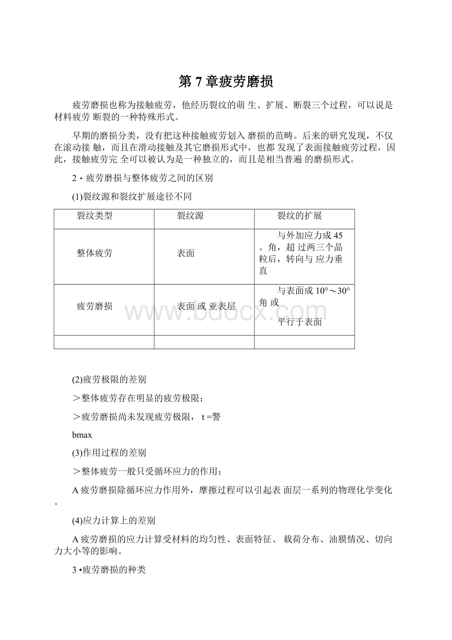 第7章疲劳磨损.docx_第1页