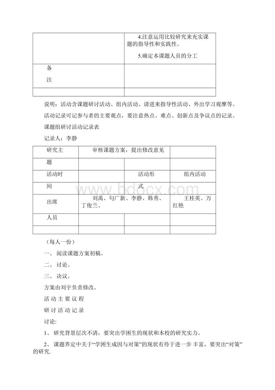 研讨活动记录表.docx_第2页