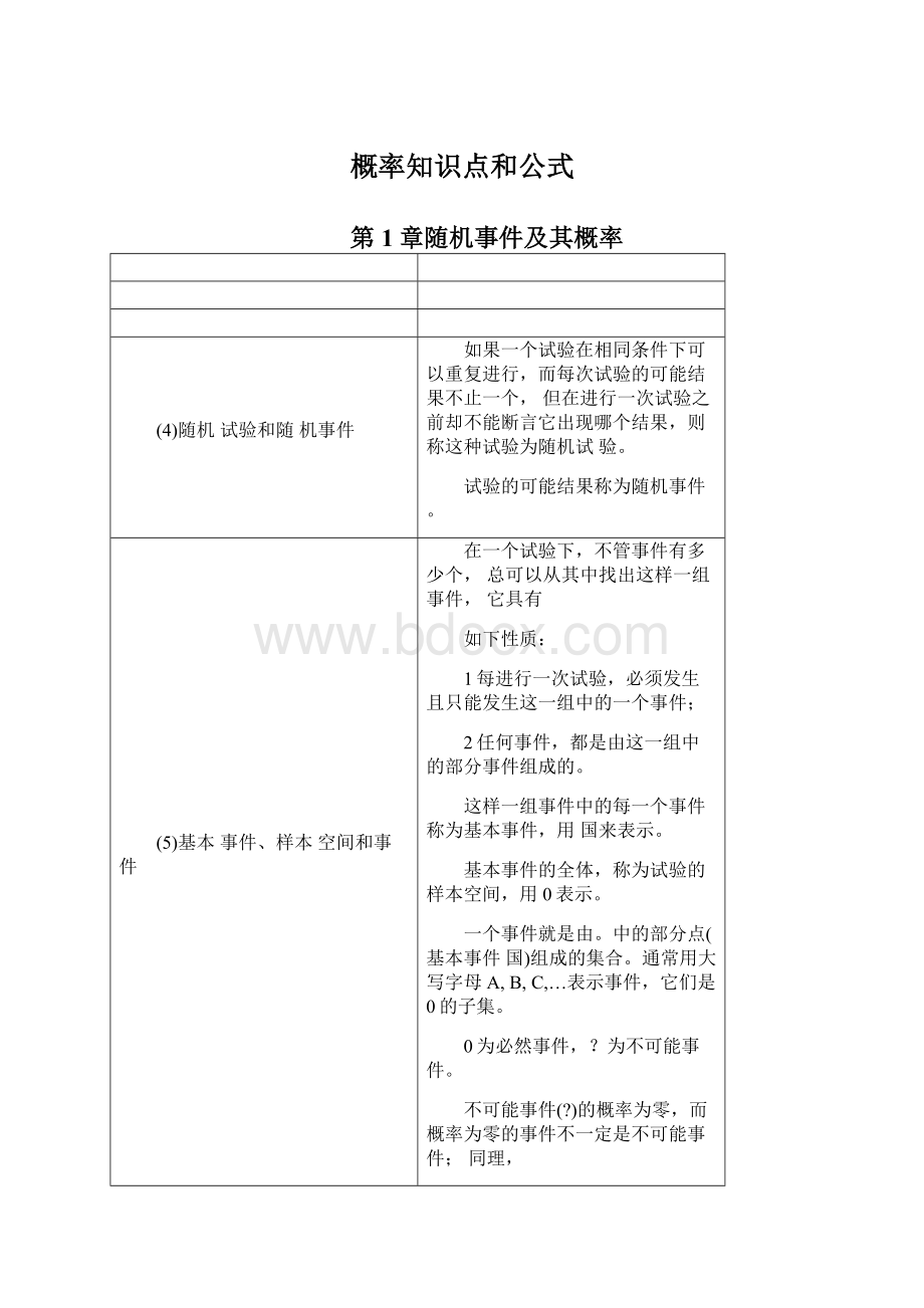 概率知识点和公式文档格式.docx_第1页