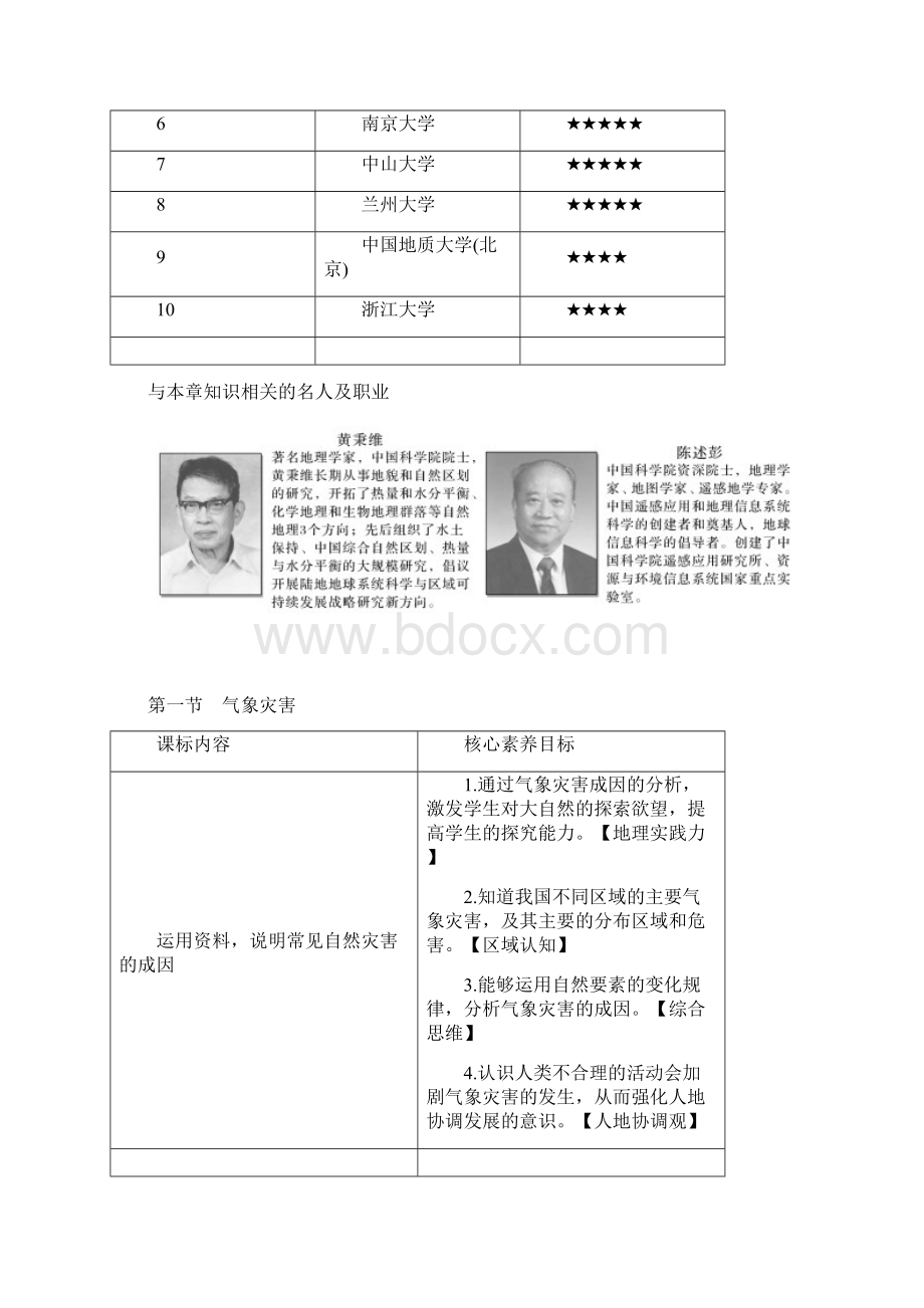 秋地理 必修 第一册 人教版新教材第一节 气象灾害Word格式.docx_第2页