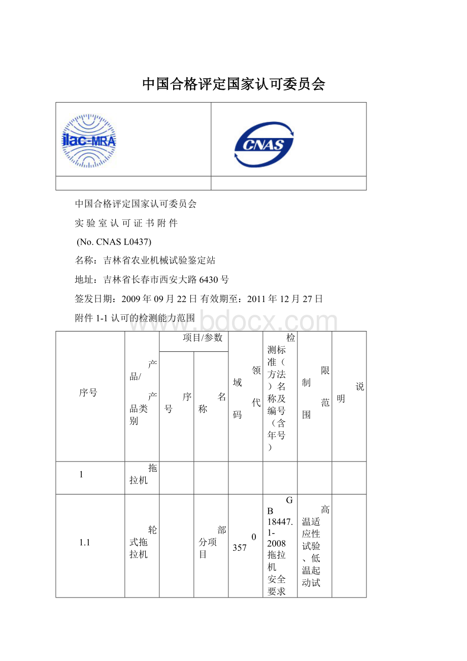 中国合格评定国家认可委员会文档格式.docx_第1页