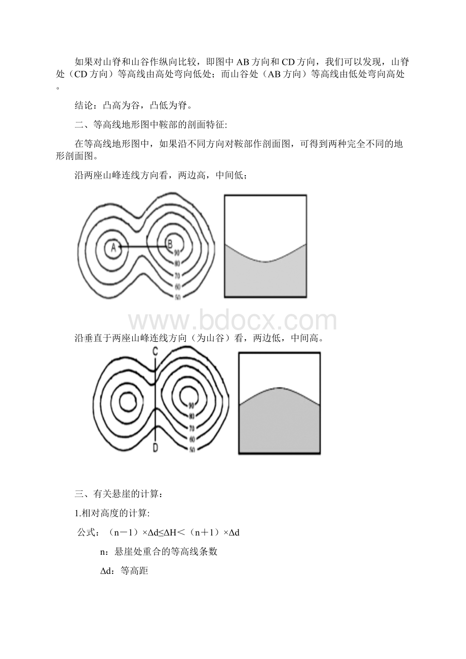 等高线地形图判读.docx_第2页