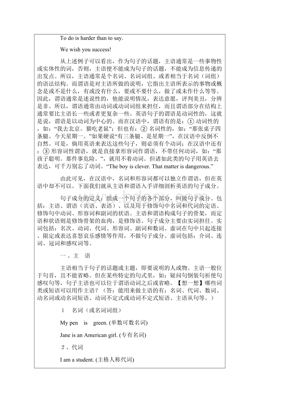 英语句子成分精讲Word文档下载推荐.docx_第3页