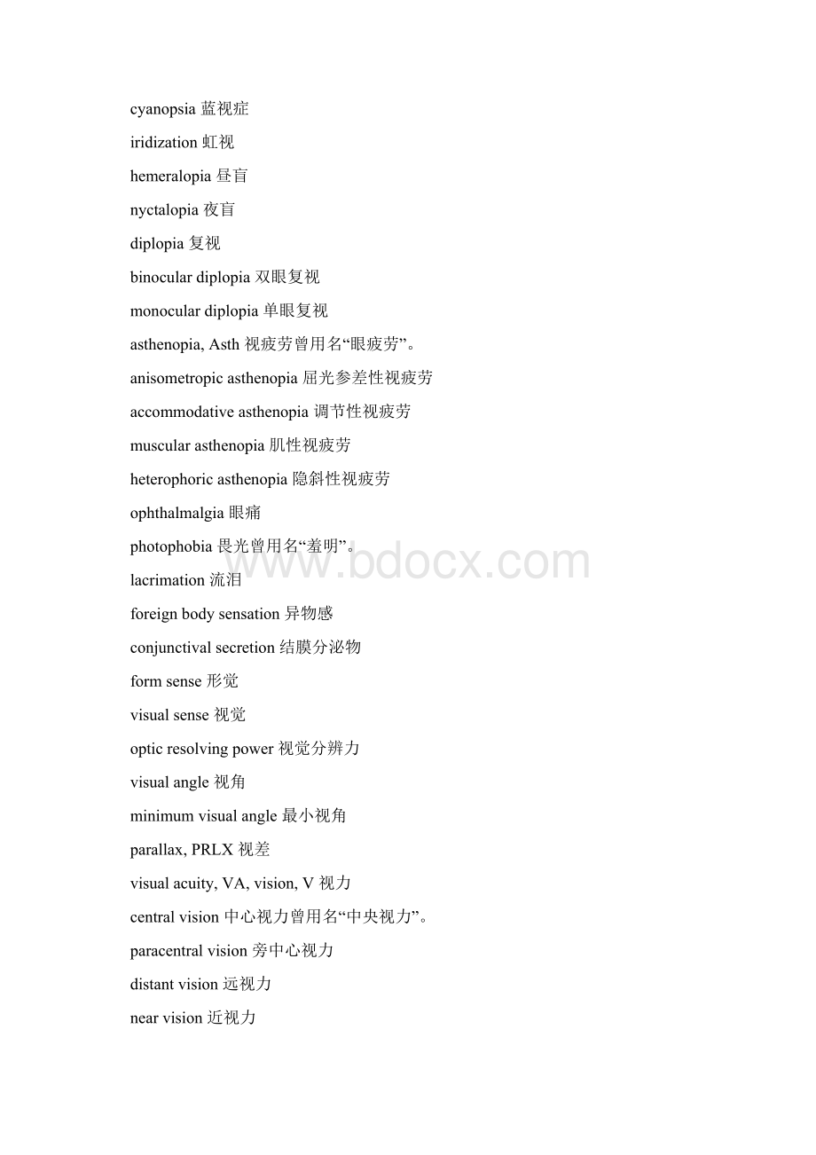 眼科学英语词汇文档格式.docx_第3页