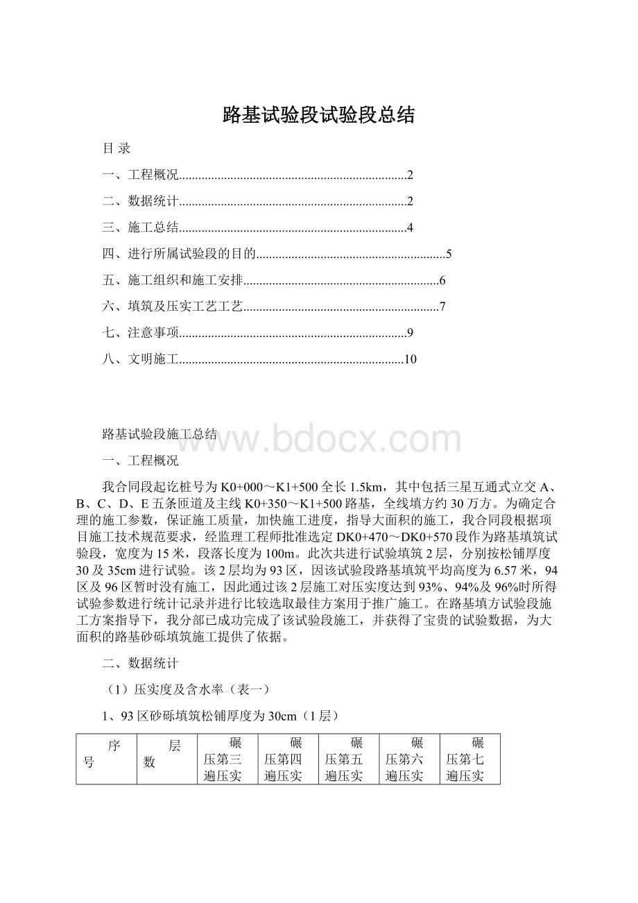 路基试验段试验段总结.docx