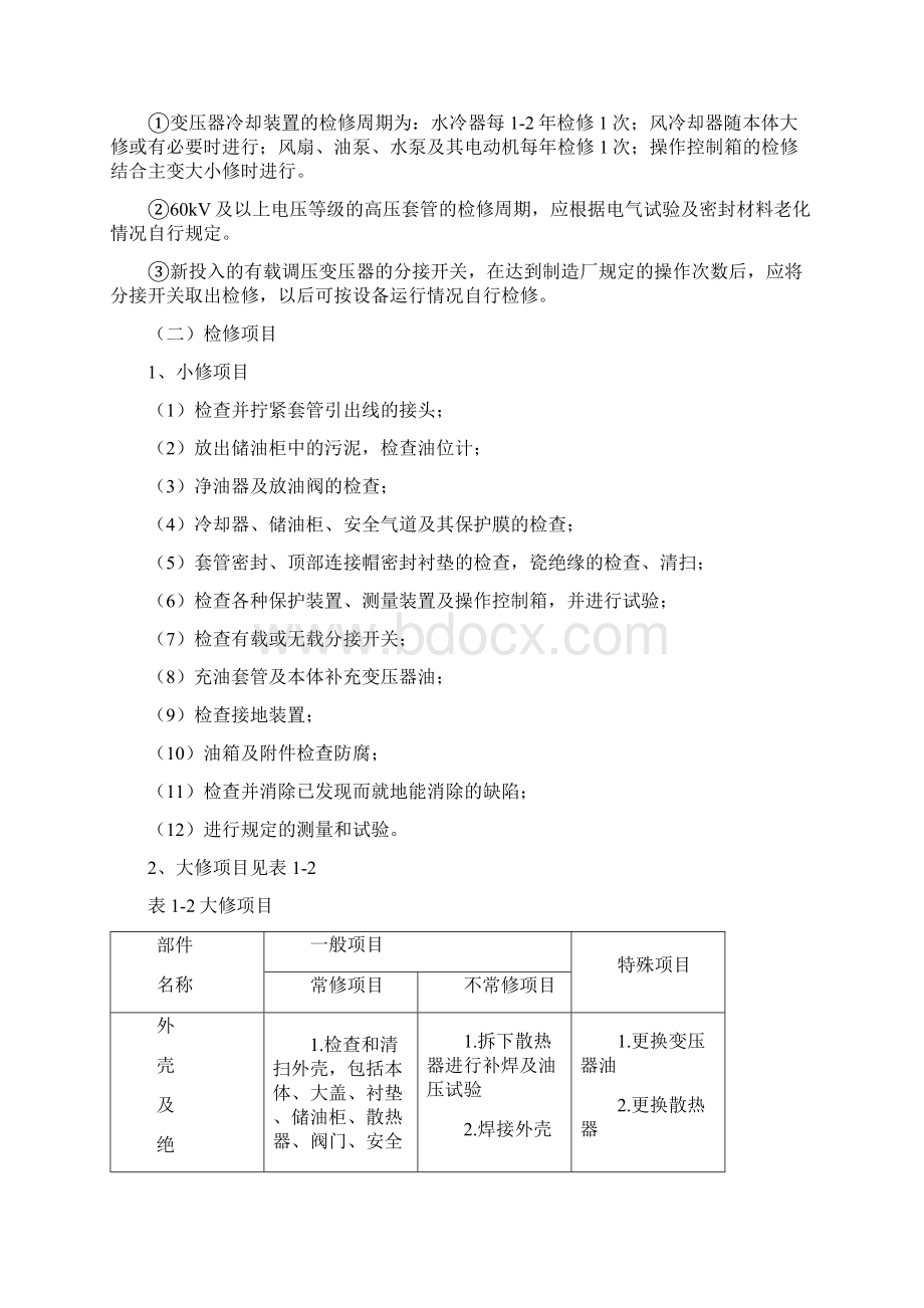 8变压器检修保养操作规程.docx_第2页