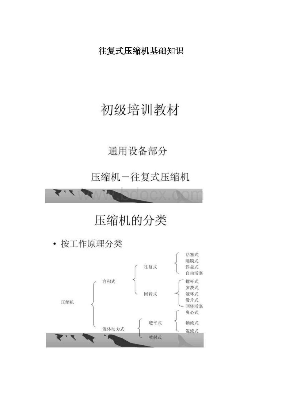 往复式压缩机基础知识Word下载.docx