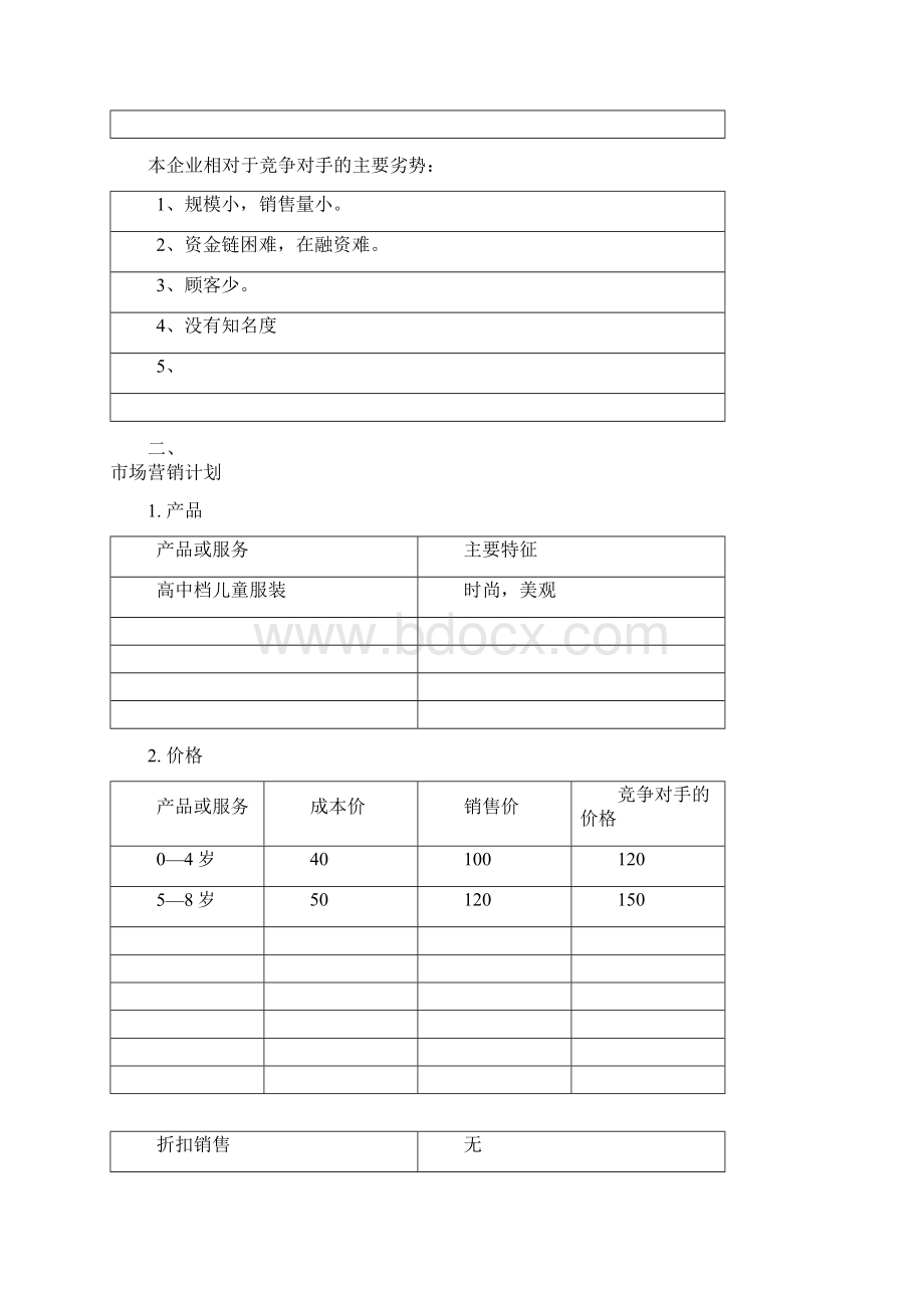 零售企业创业计划书Word格式文档下载.docx_第3页