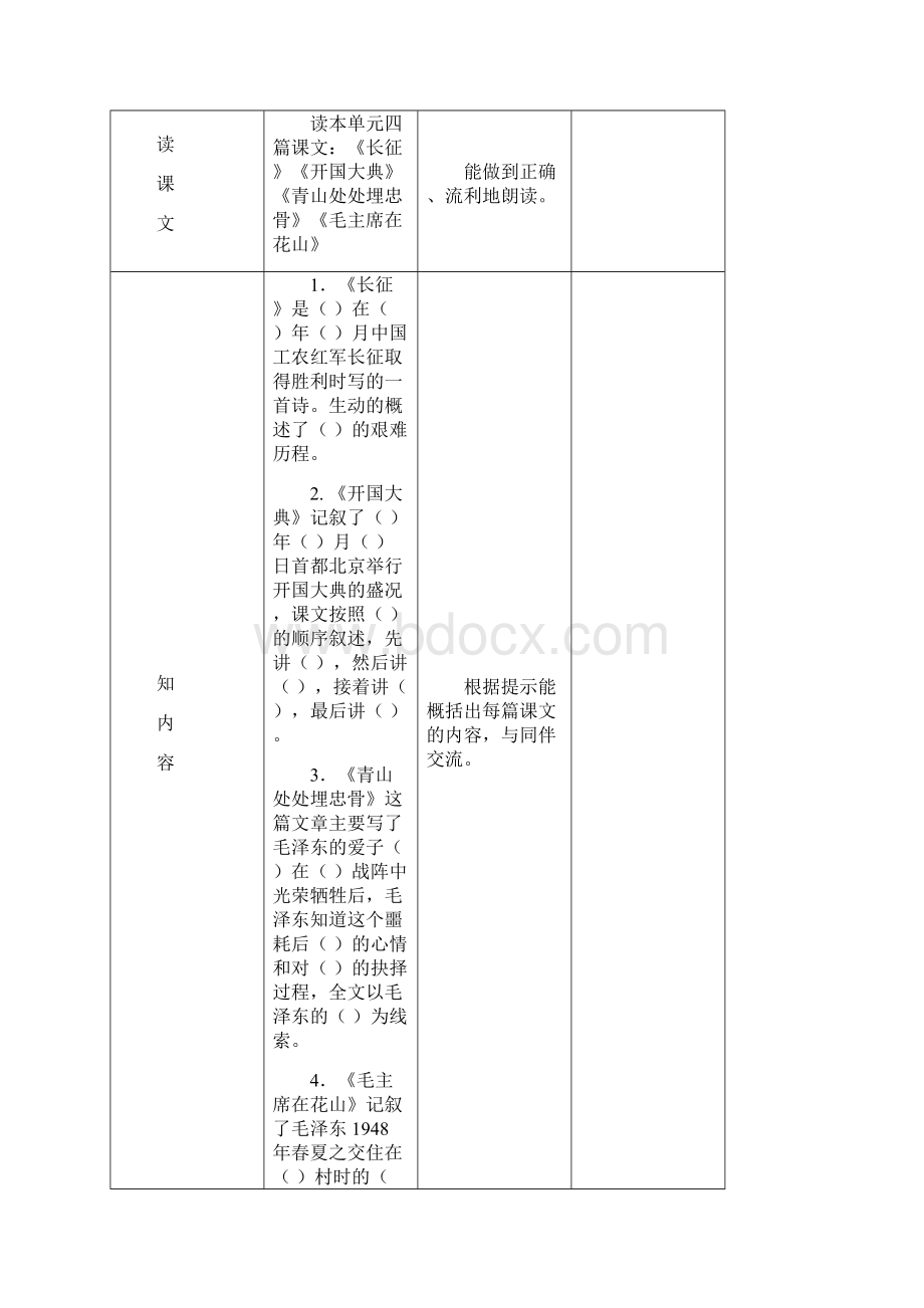 河南林州人教版小学语文五年级上册第八单元教学设计.docx_第3页