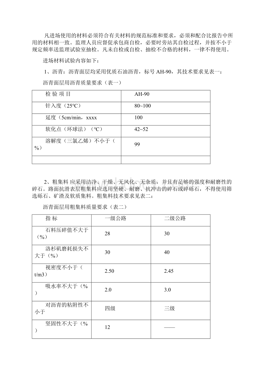 南京市雨花台区长江干堤防洪能力提升工程沥青路面doc.docx_第2页