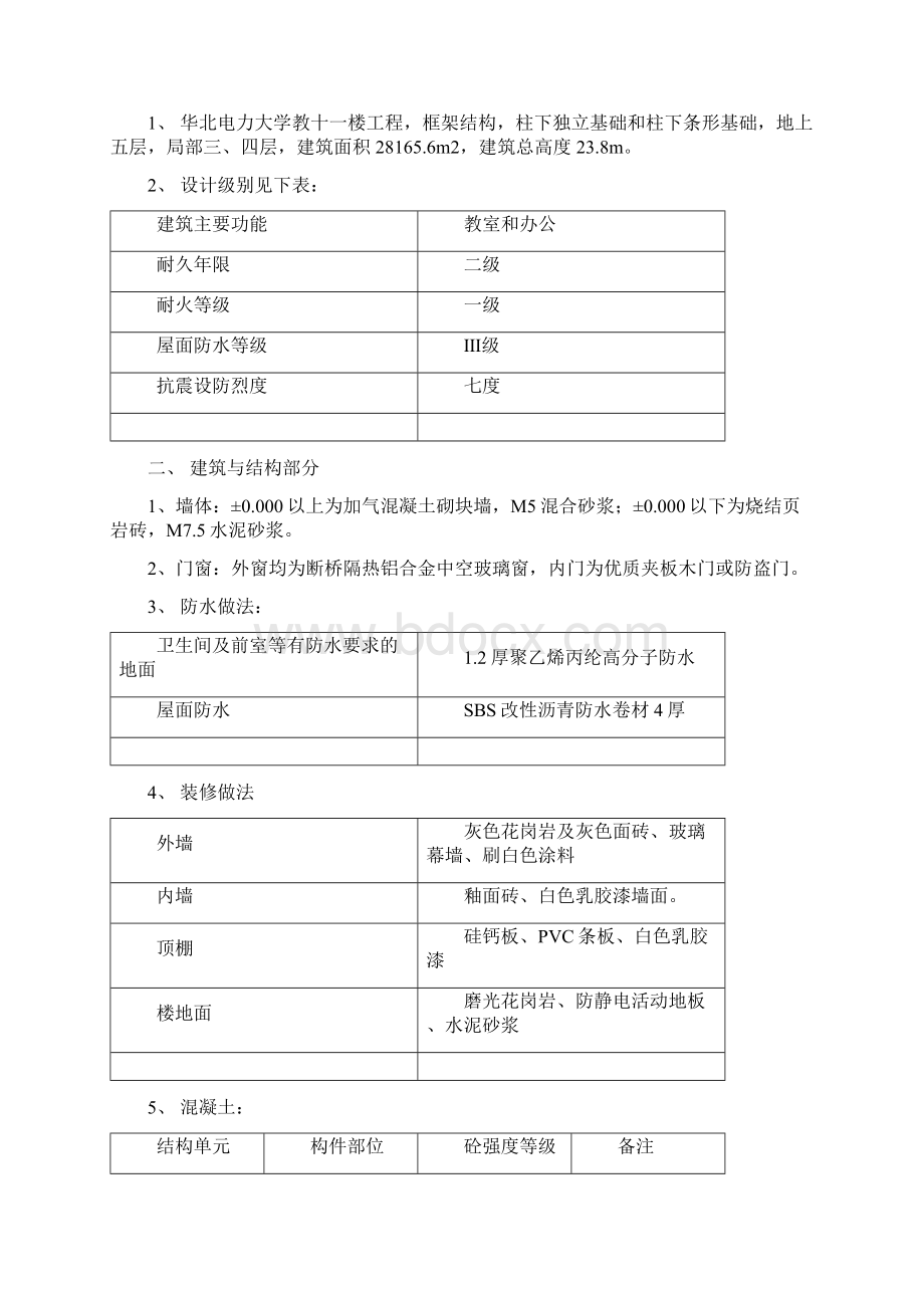 华电教十一楼工程施工方案Word格式文档下载.docx_第2页