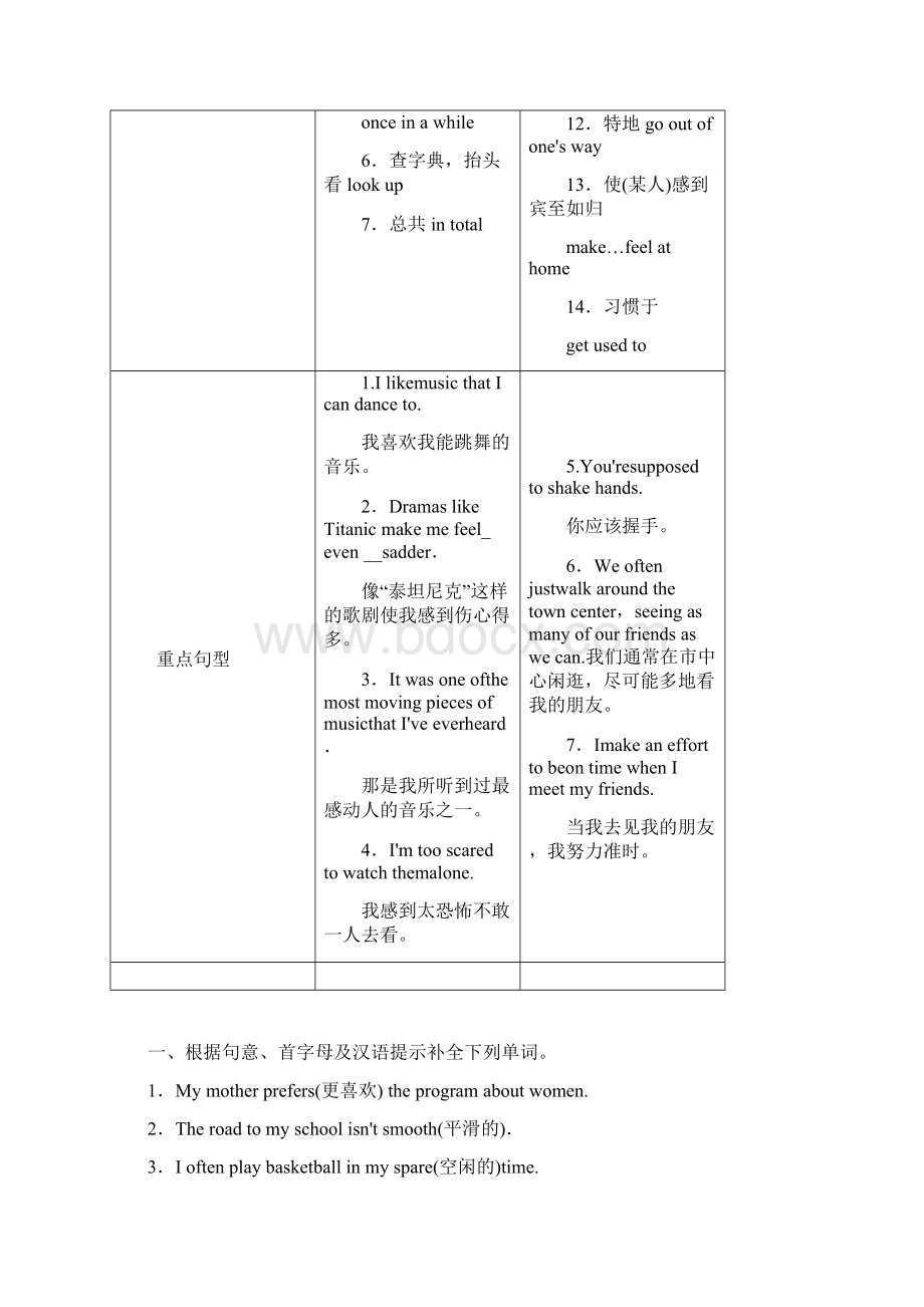 17人教新目标九年级复习Units 910Word文件下载.docx_第2页