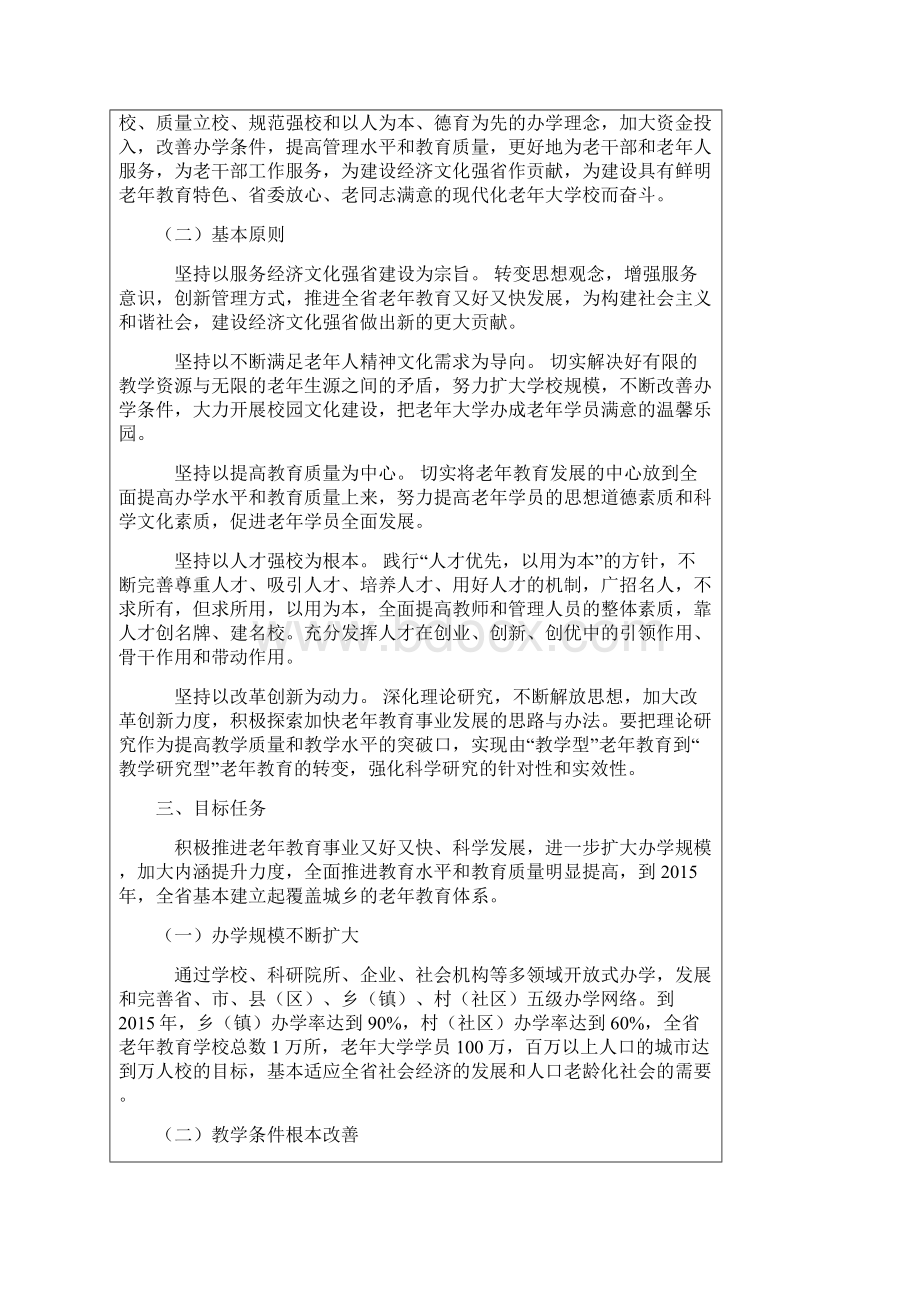 社会养老服务体系建设规划+山东省老年教育事业 十二五发展规划文档格式.docx_第2页