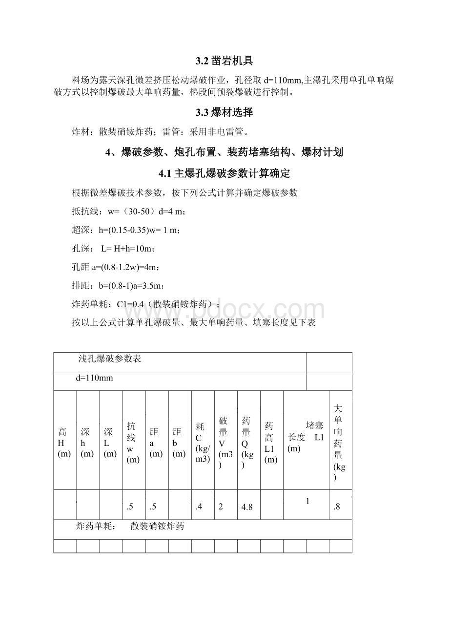 采石场爆破施工方案.docx_第2页