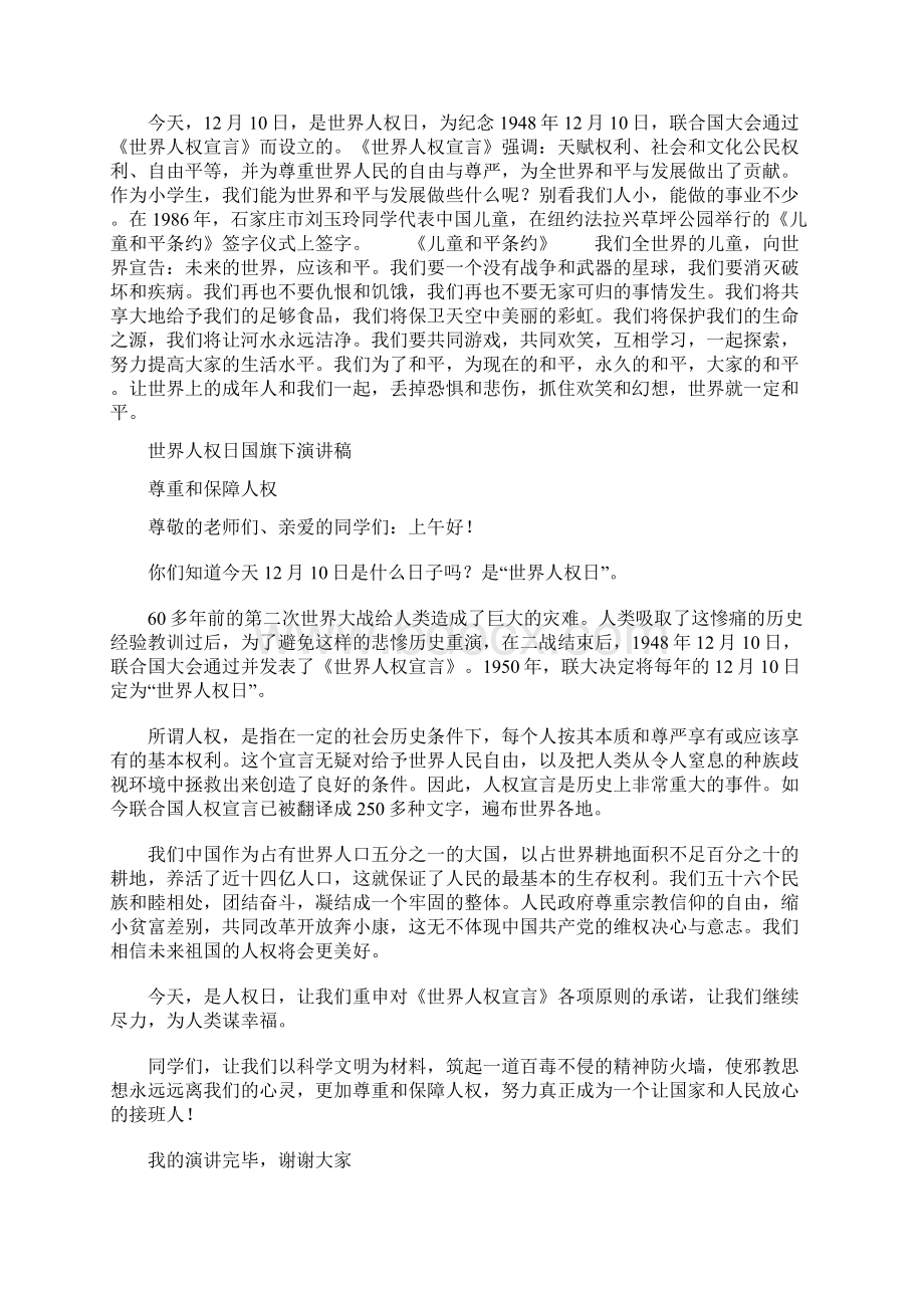 精选精选国旗下讲话 南京大屠杀纪念日演讲稿汇编集2.docx_第3页