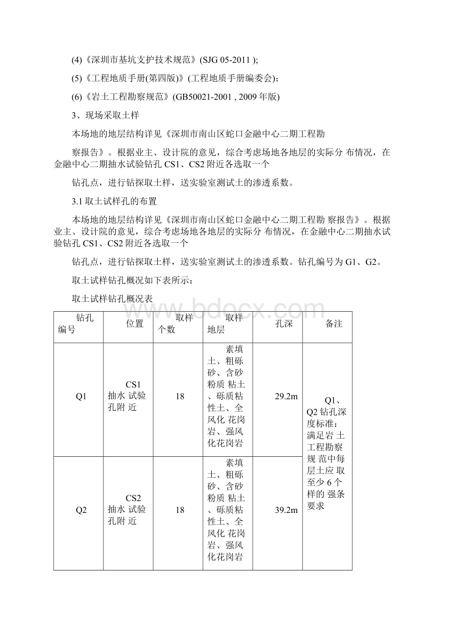 1金融中心二期土层渗透系数试验报告doc文档格式.docx_第2页