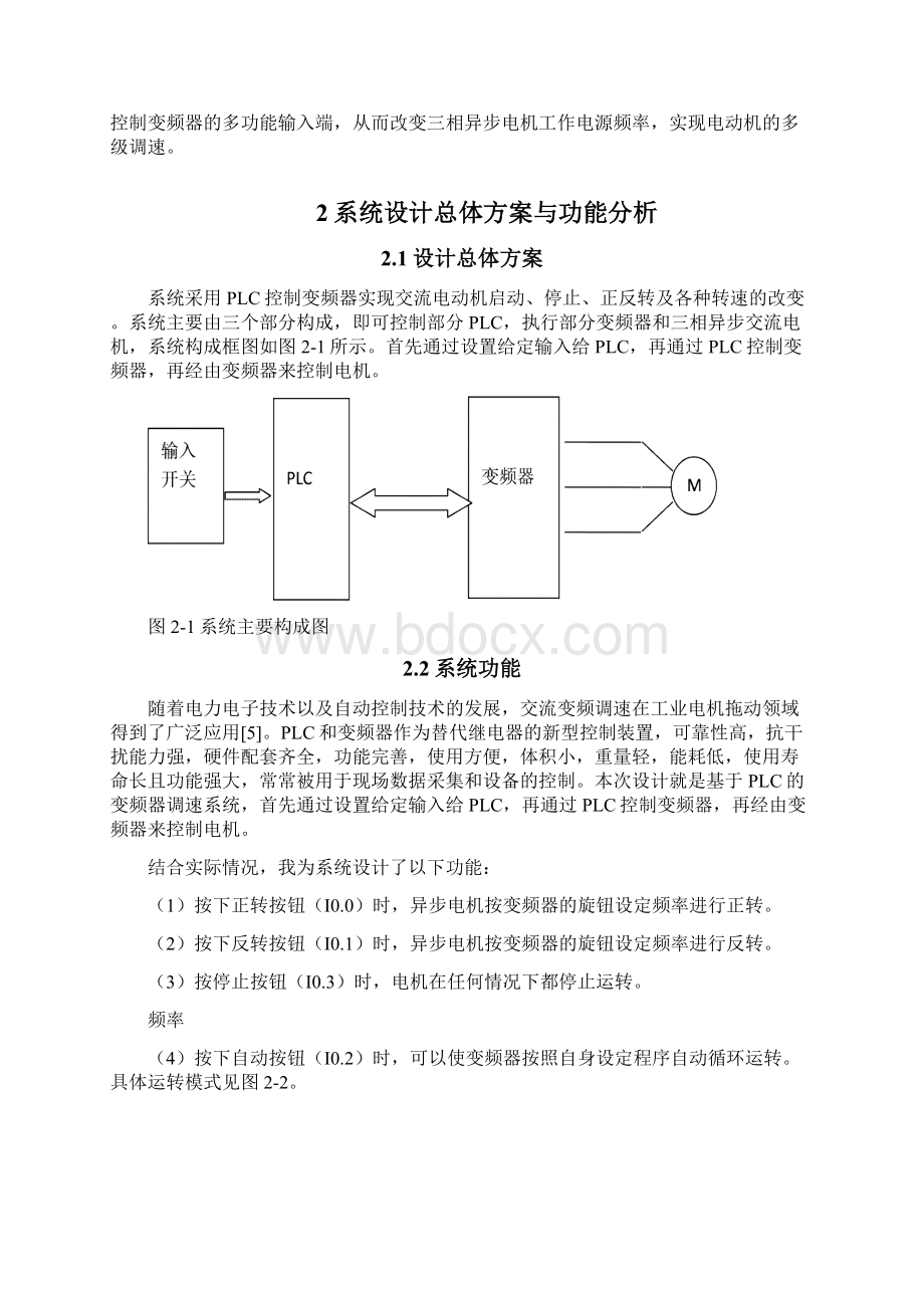 基于plc与变频器的交流电机调速控制硬件系统与实现Word格式.docx_第3页