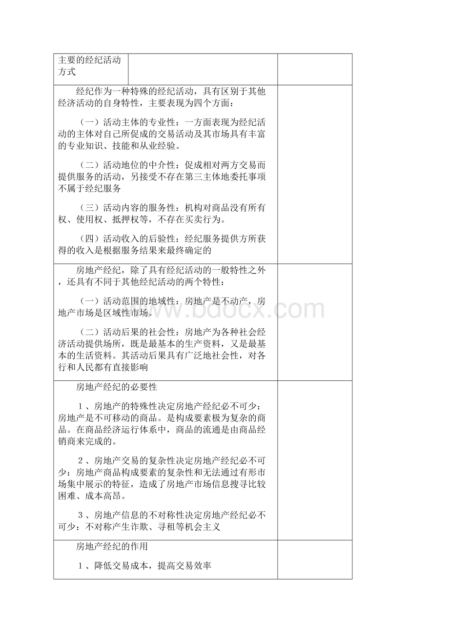 全国房地产经纪人职业导论必考知识点总结.docx_第3页