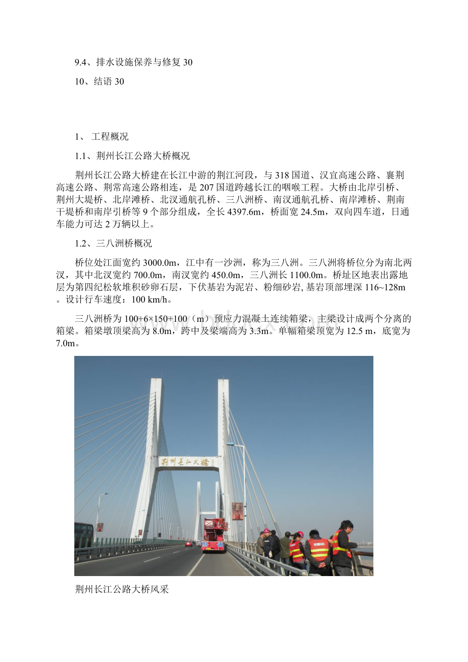 荆州长江公路大桥三八洲桥定期检查报告.docx_第3页