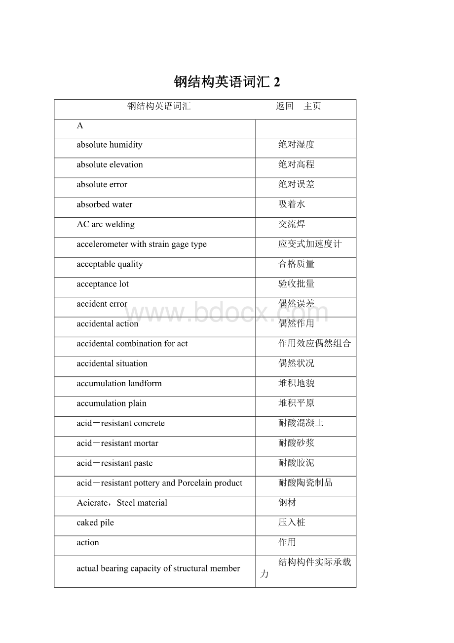 钢结构英语词汇2.docx_第1页