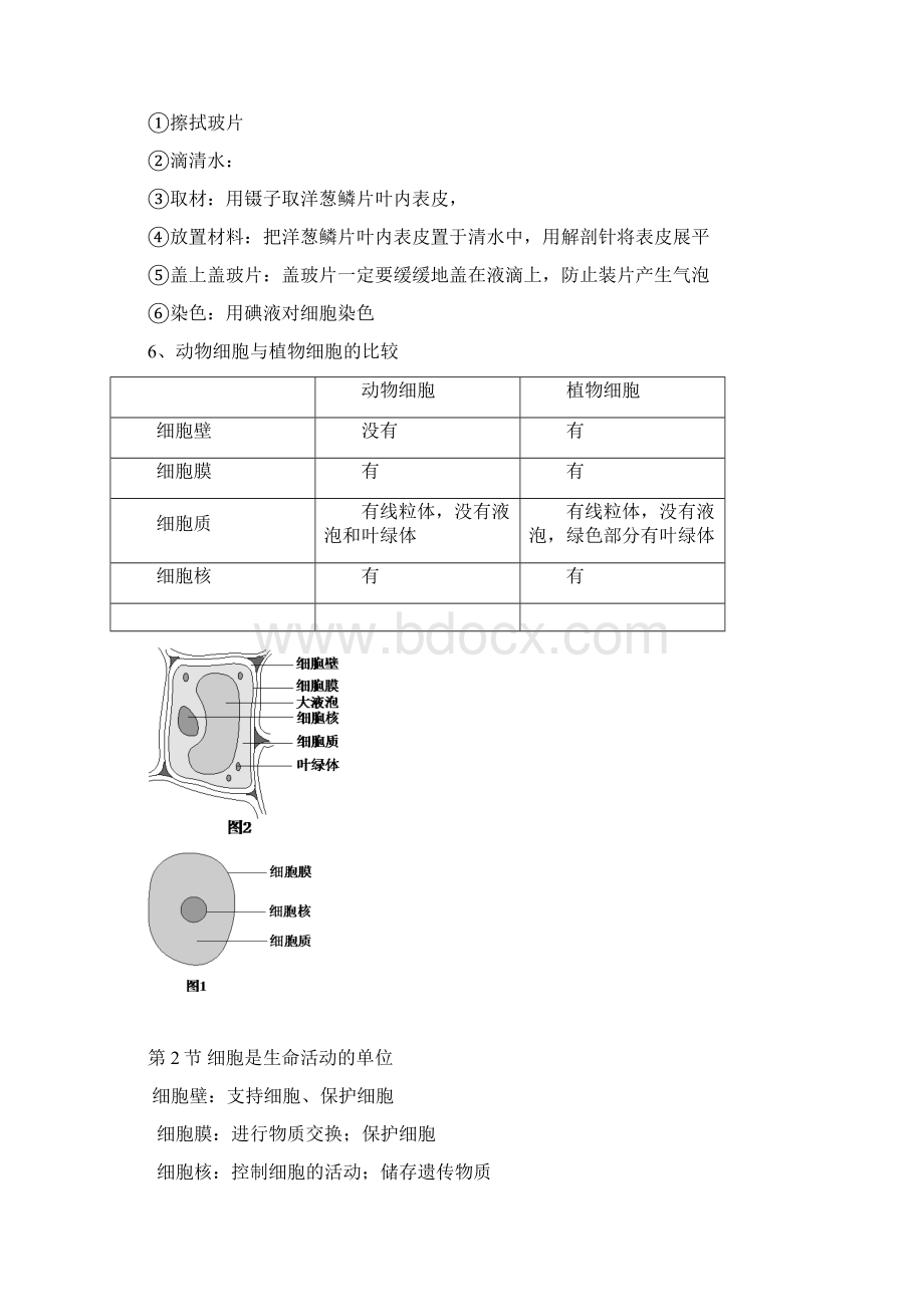 北师大版初中生物全套教材知识点考点汇总.docx_第3页