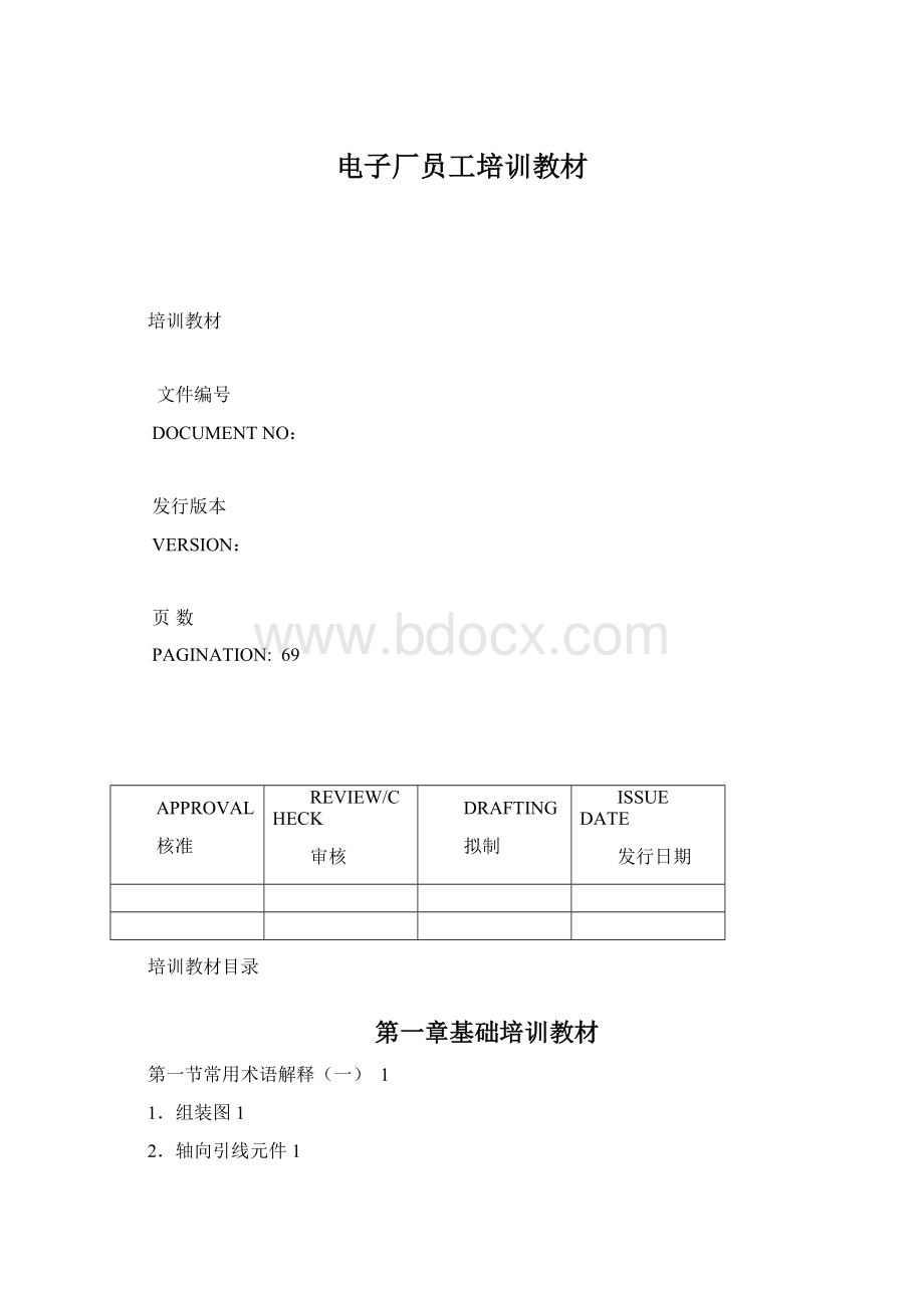 电子厂员工培训教材文档格式.docx_第1页