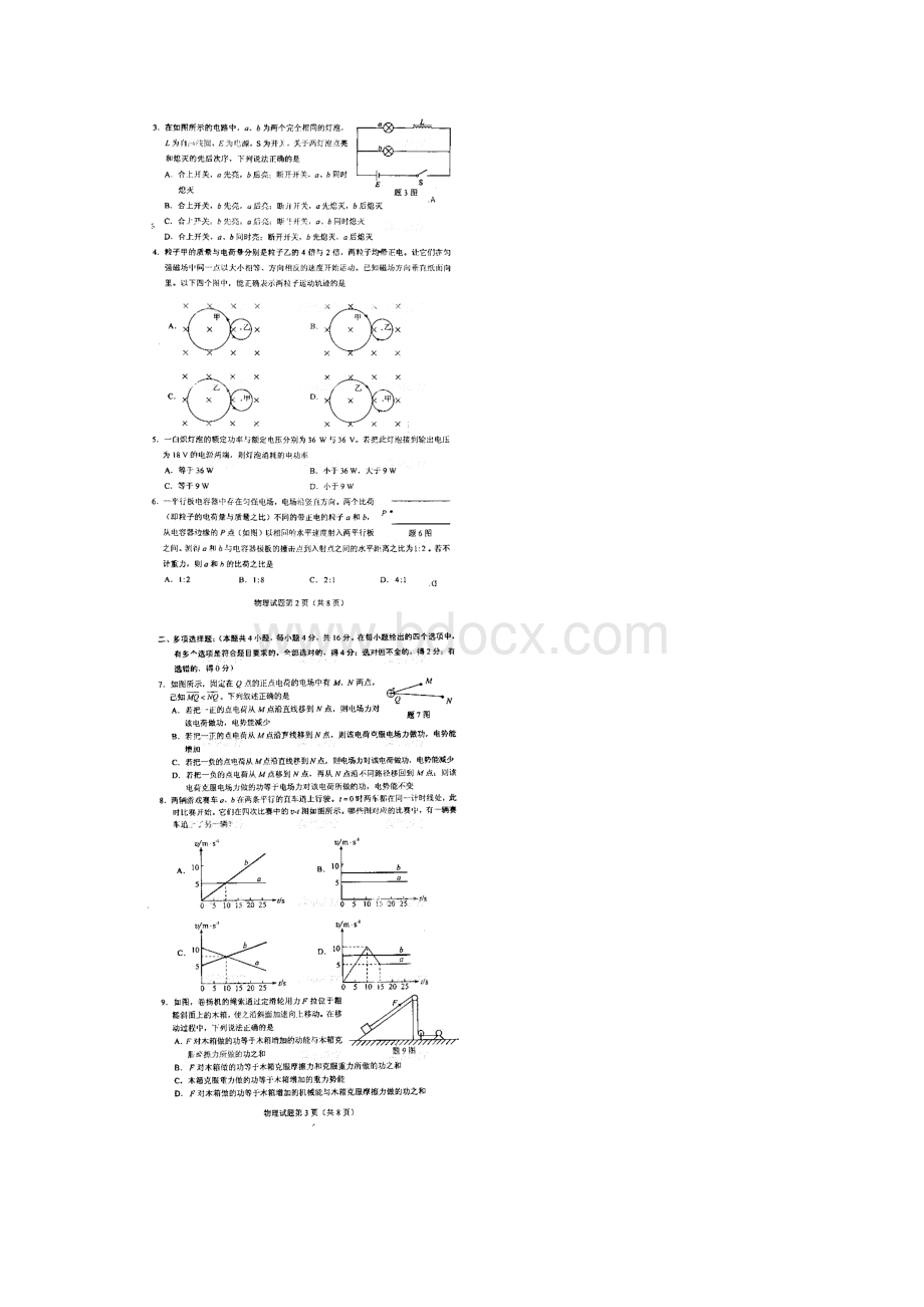 高考物理试题及参考答案海南卷.docx_第3页