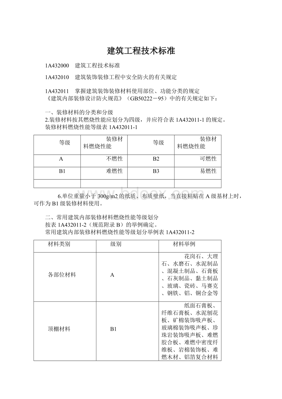 建筑工程技术标准.docx