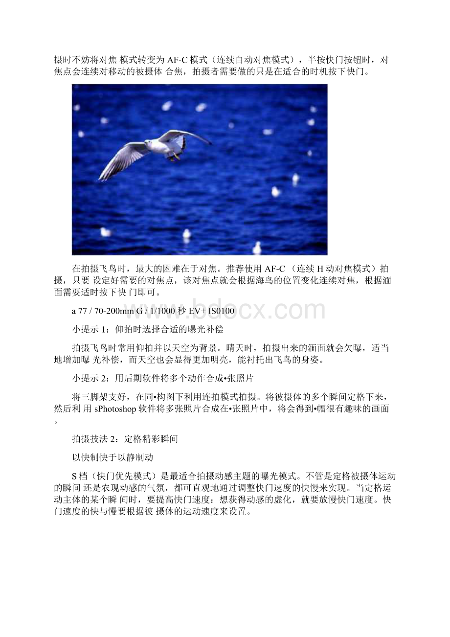 微单摄影技巧如何拍摄动感照片索尼微单.docx_第2页