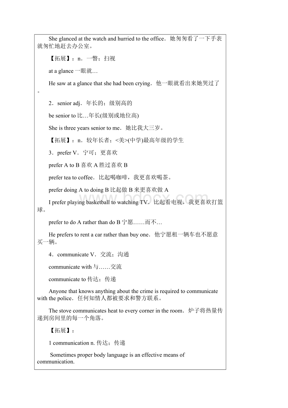 高一英语上Unit1 基础知识梳理C.docx_第2页