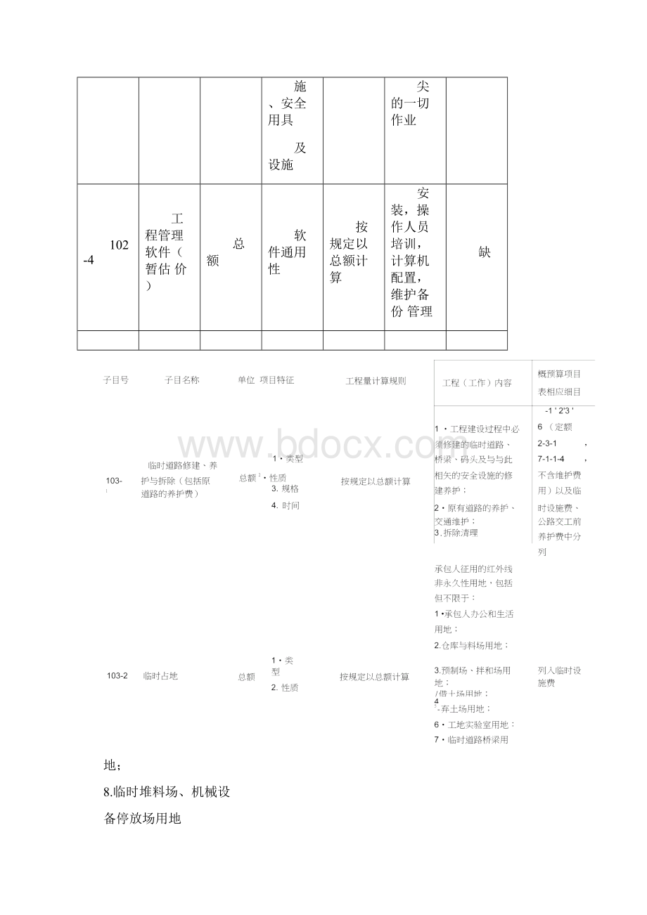 公路工程工程量清单Word下载.docx_第3页