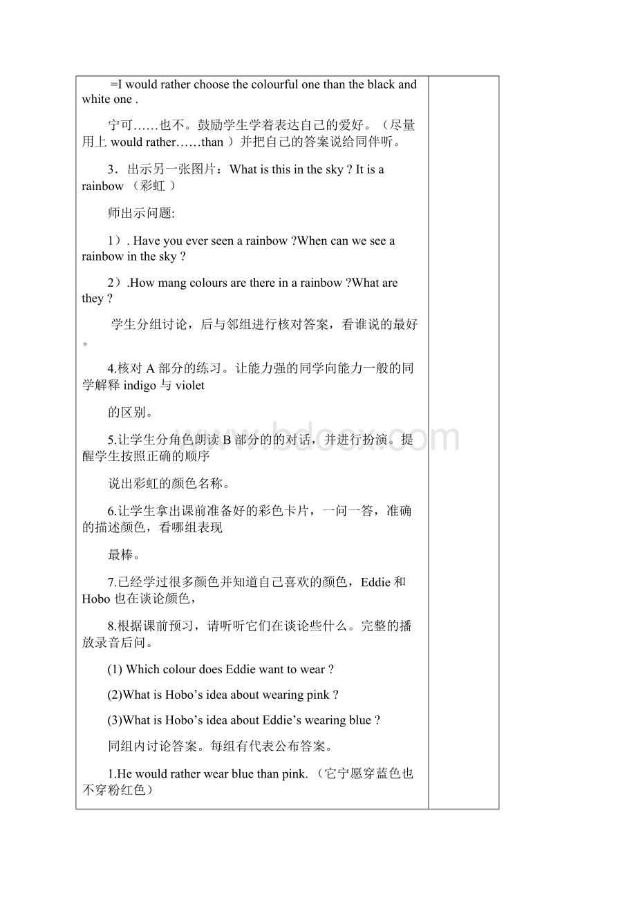 九年级英语上册 Unit2精品教学案Word版共10课时 牛津译林版.docx_第3页