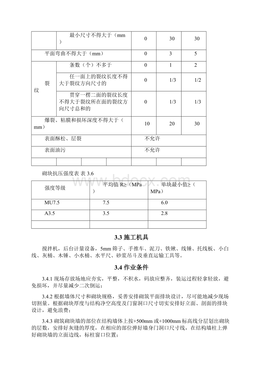 二次结构及墙体排砖施工方案.docx_第3页