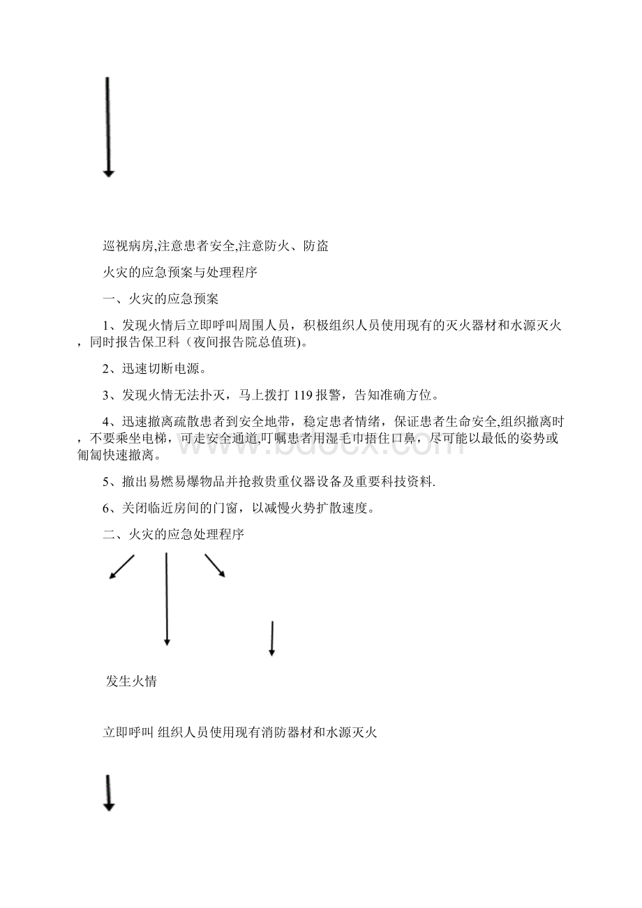 各种应急预案及处理流程文档格式.docx_第3页