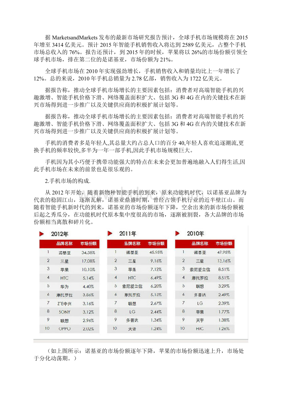 小米智能手机网络营销推广项目可行性方案.docx_第3页