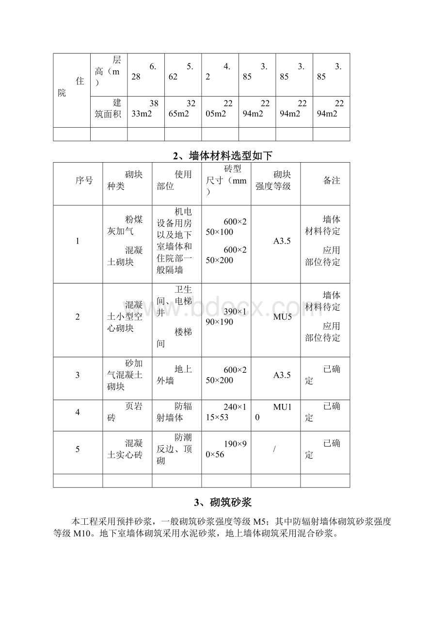 XX医院砌体工程施工方案.docx_第3页