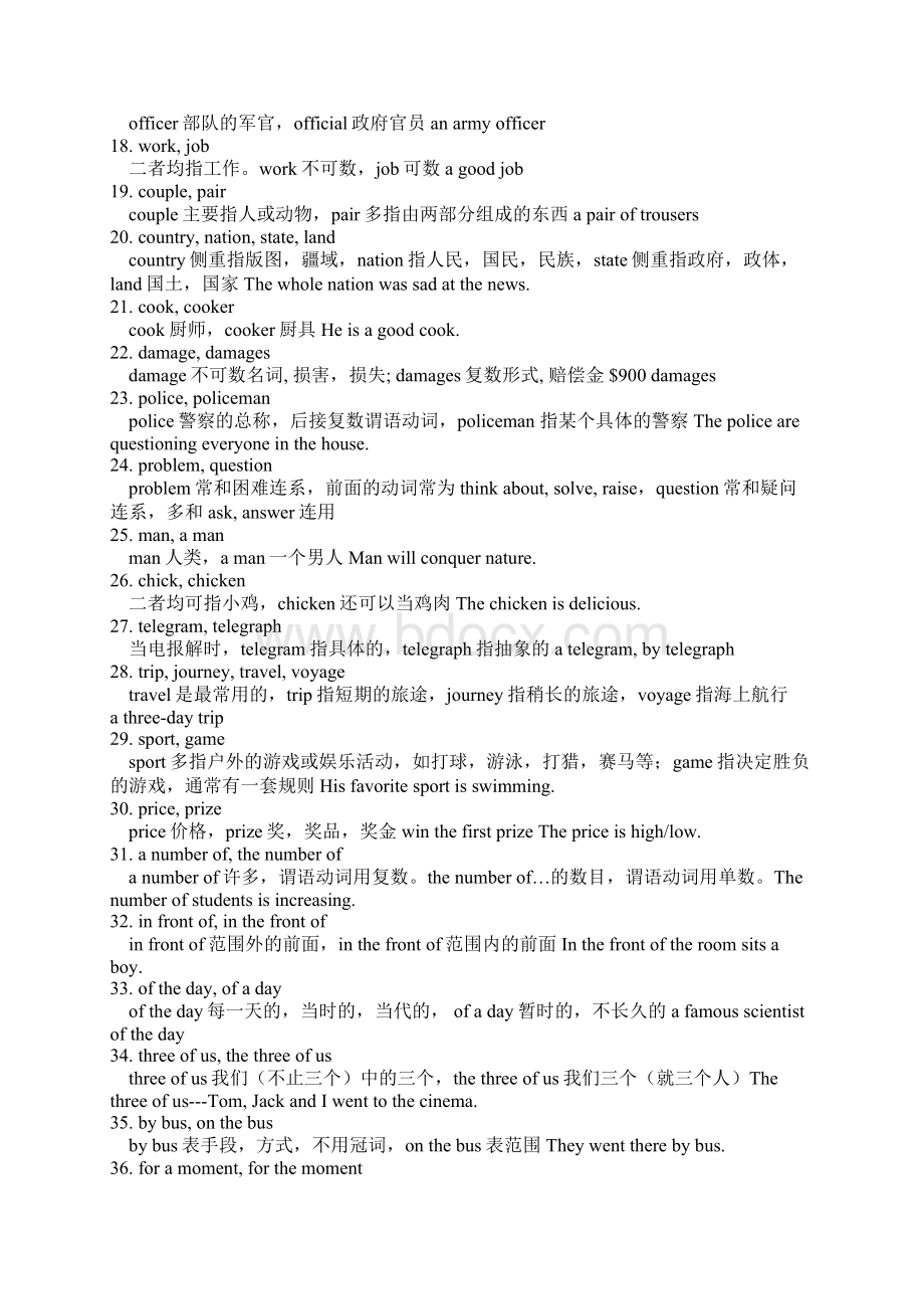 200个英语区分文档格式.docx_第2页