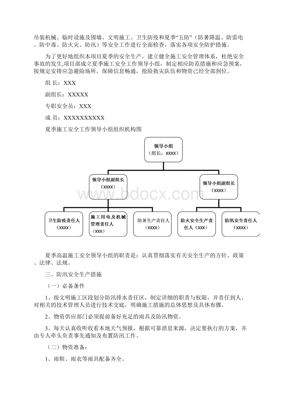 夏季施工安全专项方案市政道路Word格式文档下载.docx_第2页