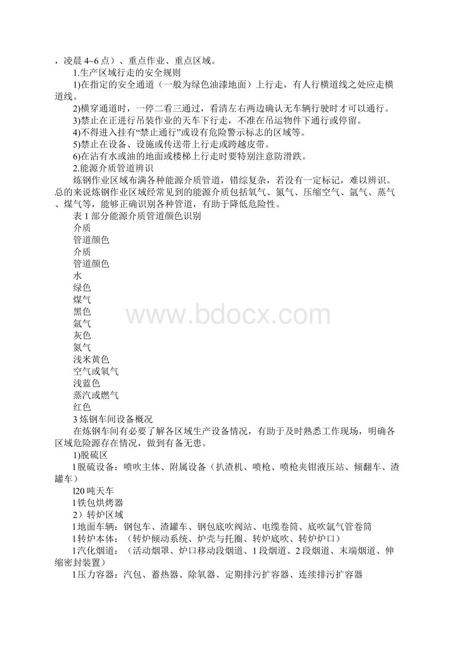 炼钢厂危险源辨识新版.docx_第3页