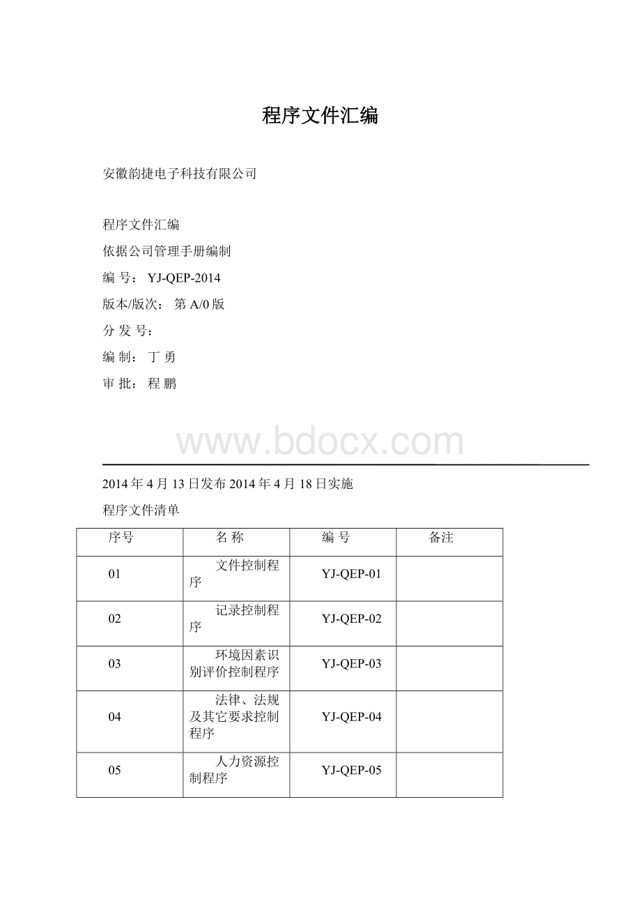 程序文件汇编.docx_第1页