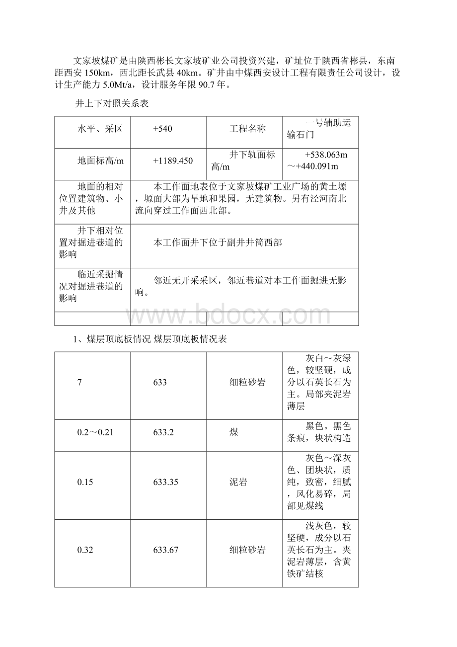 一号石门施工组织设计Word格式文档下载.docx_第3页