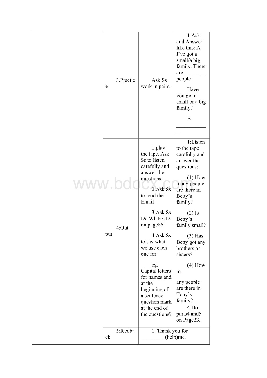 外研版七上《Module 4 My family》Unit 2word教学设计Word下载.docx_第3页