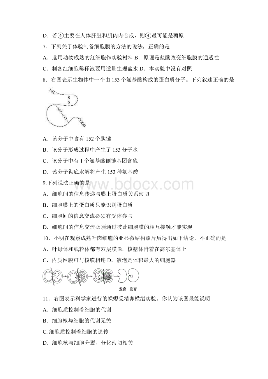 高一生物Word格式文档下载.docx_第3页