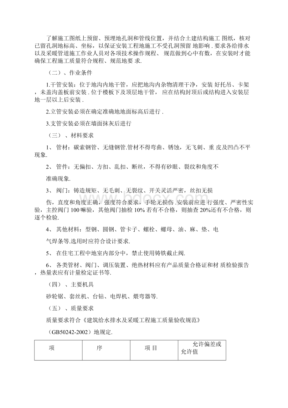 采暖施工技术方案.docx_第2页