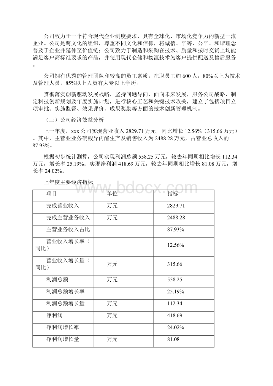 硝酸异丙酯项目可行性研究报告Word文档格式.docx_第2页