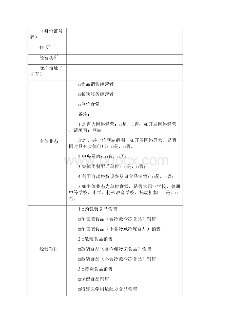 食品经营许可证最新模板.docx_第3页