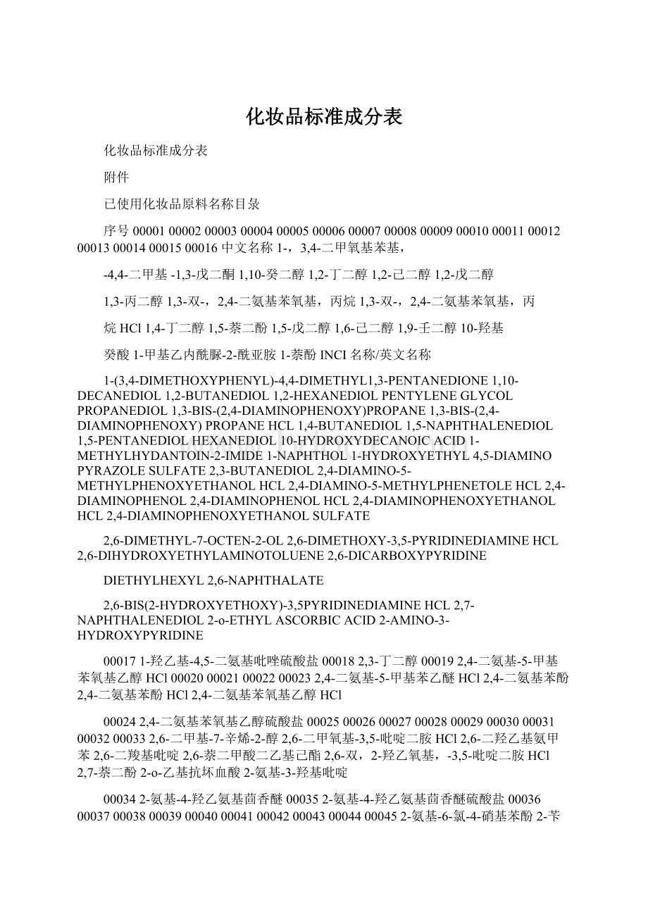 化妆品标准成分表.docx_第1页