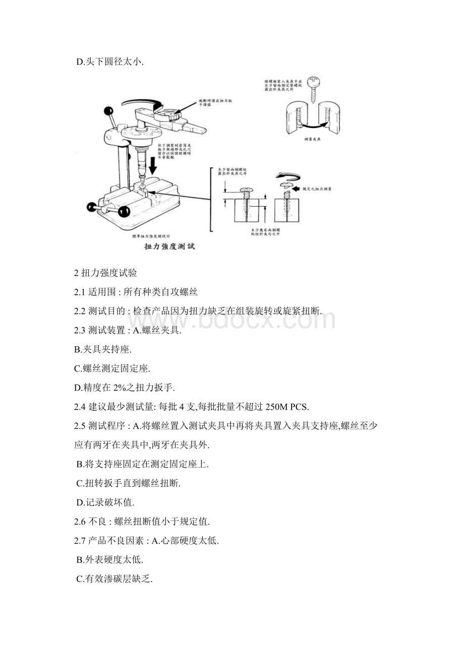 自攻螺丝氢脆的实验方法Word格式.docx_第2页