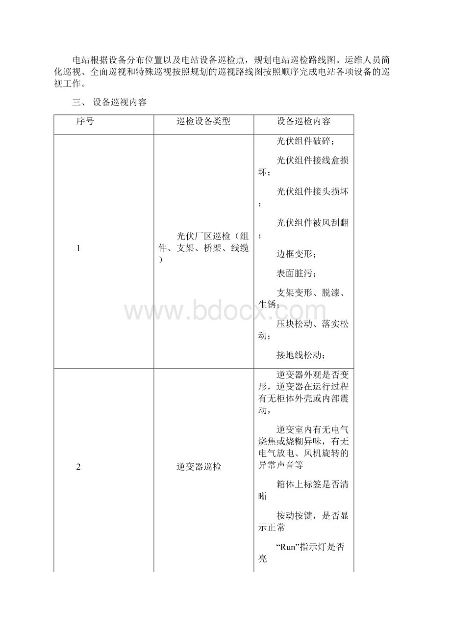 光伏电站巡检方案设计Word文档格式.docx_第2页