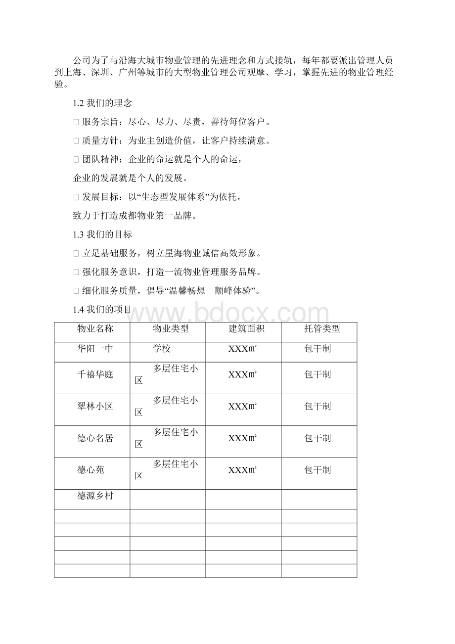 XX地区办公楼物业服务管理可行性研究方案.docx_第2页